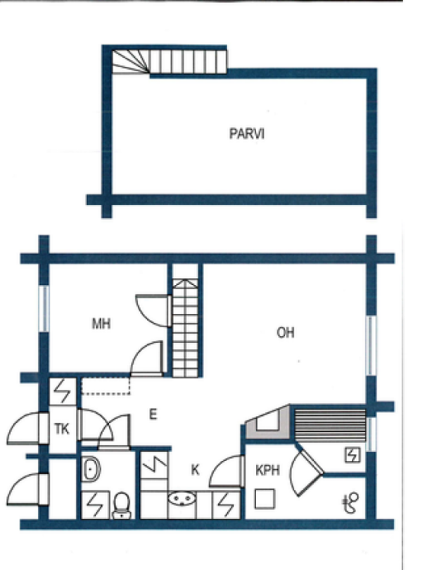 Kelorakka 5 as 13 pohjakuva